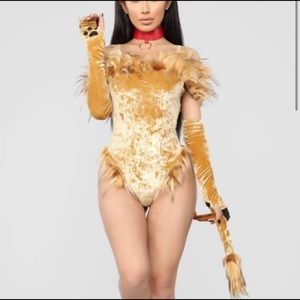 Sexy Scaredy Lion Costume